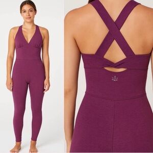 Beyond Yoga Plum Spacedye Jumpsuit